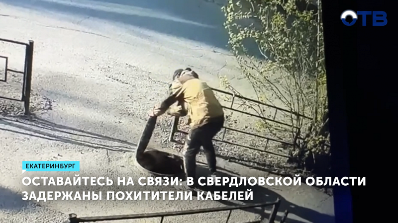 В Свердловской области задержали банду воров кабелей