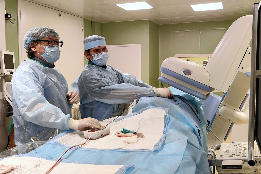 Врачи Свердловской области внедрили новую методику лечения сосудов