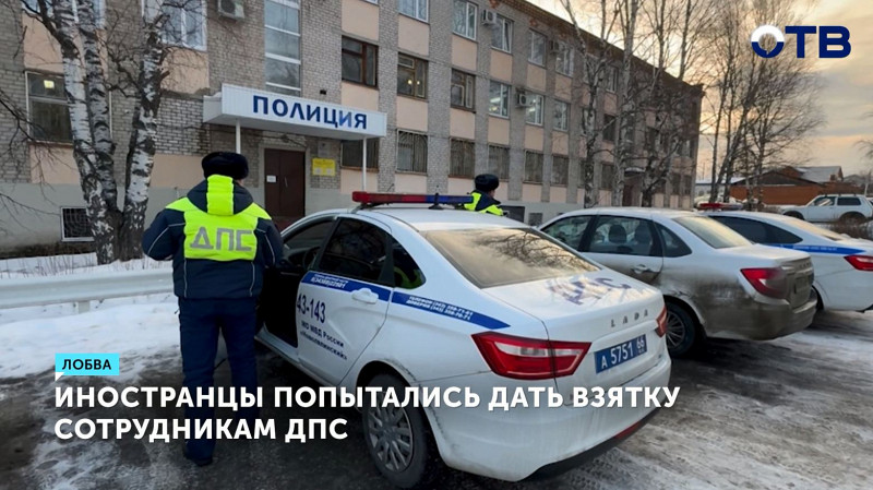 Иностранцы попытались дать взятку сотрудникам ДПС