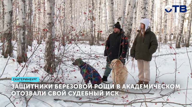 Защитники Березовой рощи в Академическом отозвали свой судебный иск