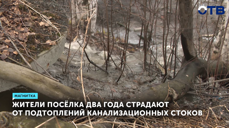 Жители посёлка Магнитка задыхаются от запаха нечистот