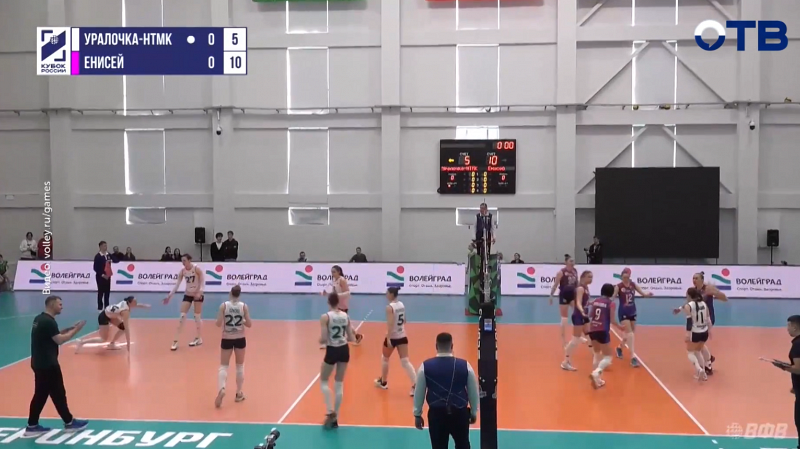 Волейболистки «Уралочки-НТМК» пробились в «Финал шести» Кубка России