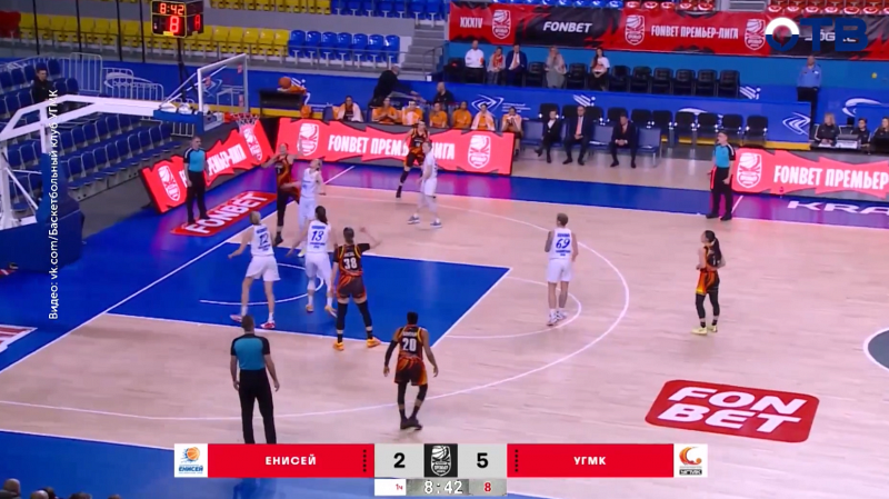 УГМК вышел в финал Премьер-Лиги, обыграв «Енисей» 84:64