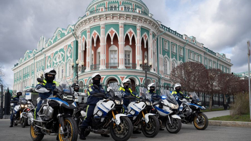 ГИБДД Свердловской области обновила парк мотоциклов
