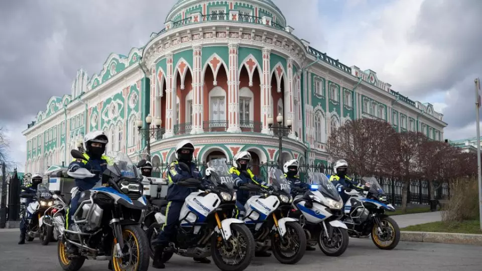 ГИБДД Свердловской области обновила парк мотоциклов