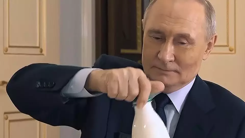 Россияне разобрали кефир, который пьет Путин