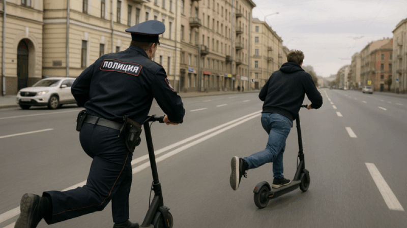 Полицейские могут получить электросамокаты для погони за преступниками