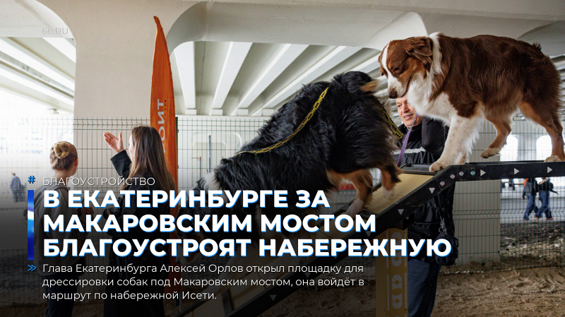 В Екатеринбурге за Макаровским мостом благоустроят набережную