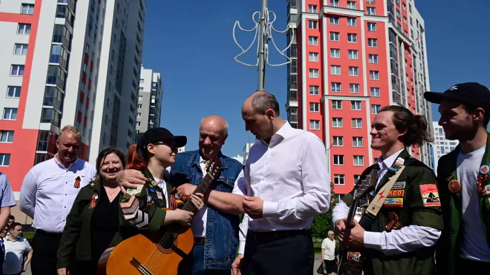 Старт 62-й студенческой целины в Екатеринбурге: Академическому району – 20 лет!