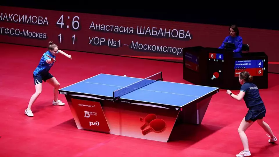 Чемпионат России по настольному теннису стартует в Верхней Пышме