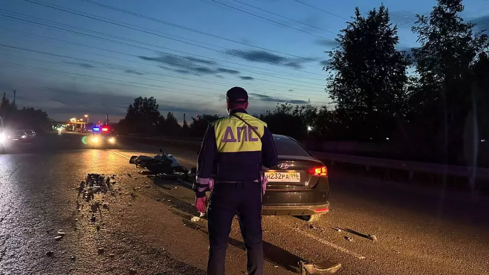 36-летний мотоциклист погиб в ДТП под Среднеуральском