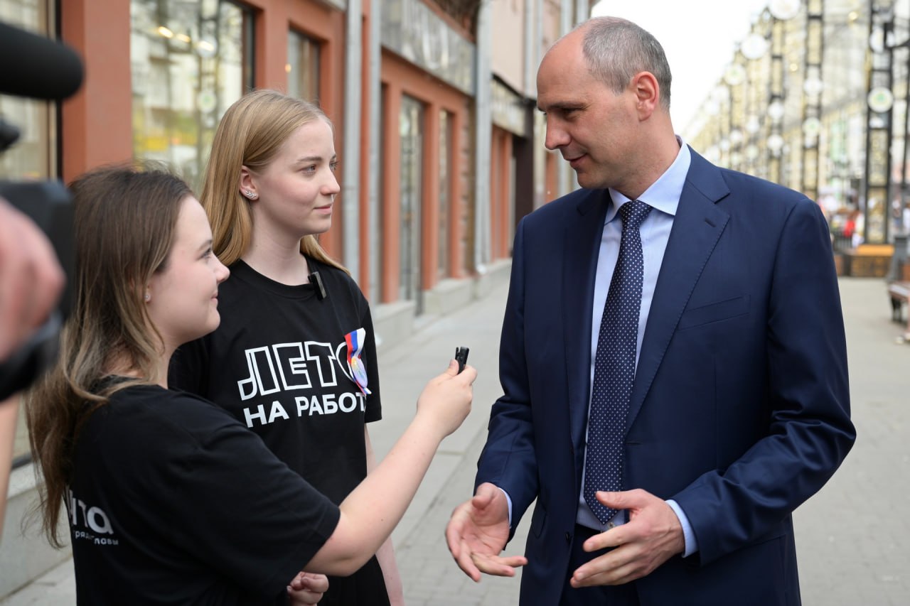 Денис Паслер обсудил развитие города и региона с молодёжью Екатеринбурга