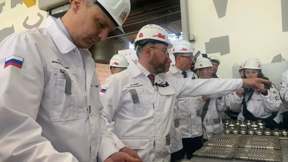 Денис Паслер запустил новое производство в Первоуральске