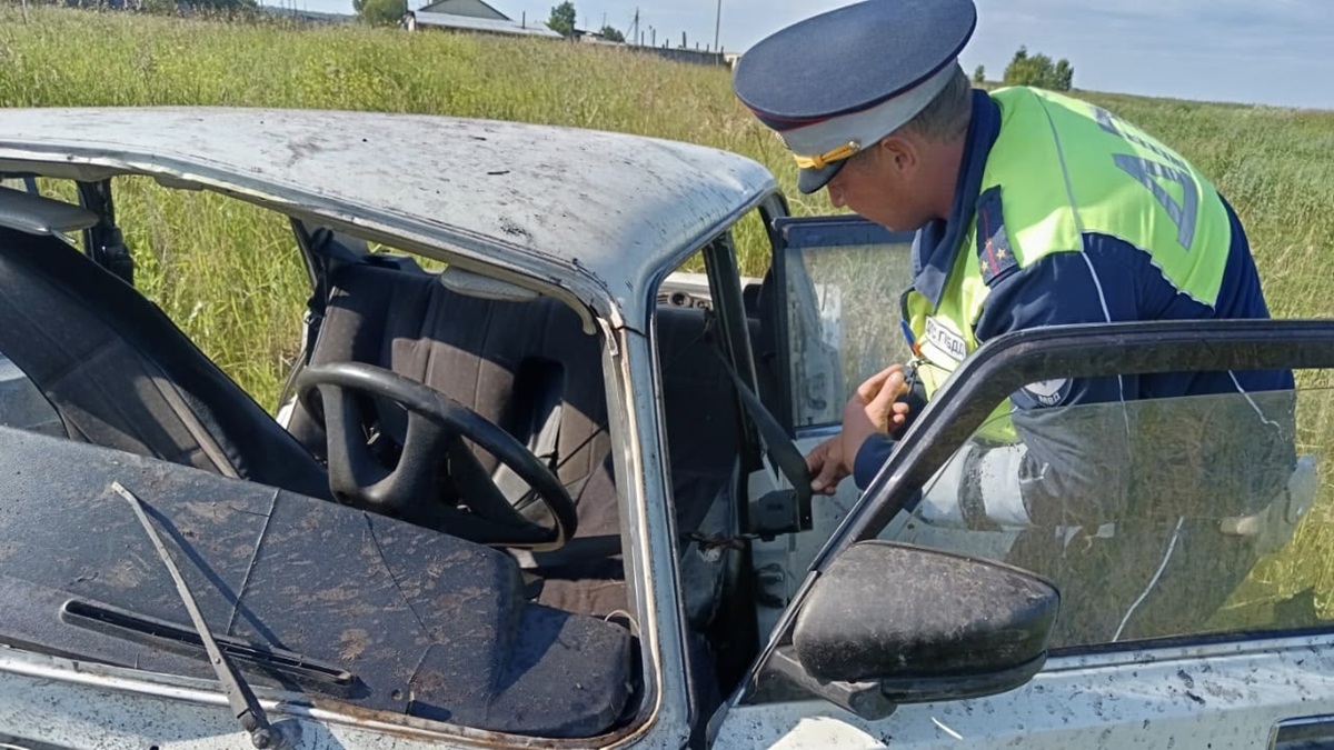 Пьяный водитель ВАЗ устроил ДТП во время погони ДПС