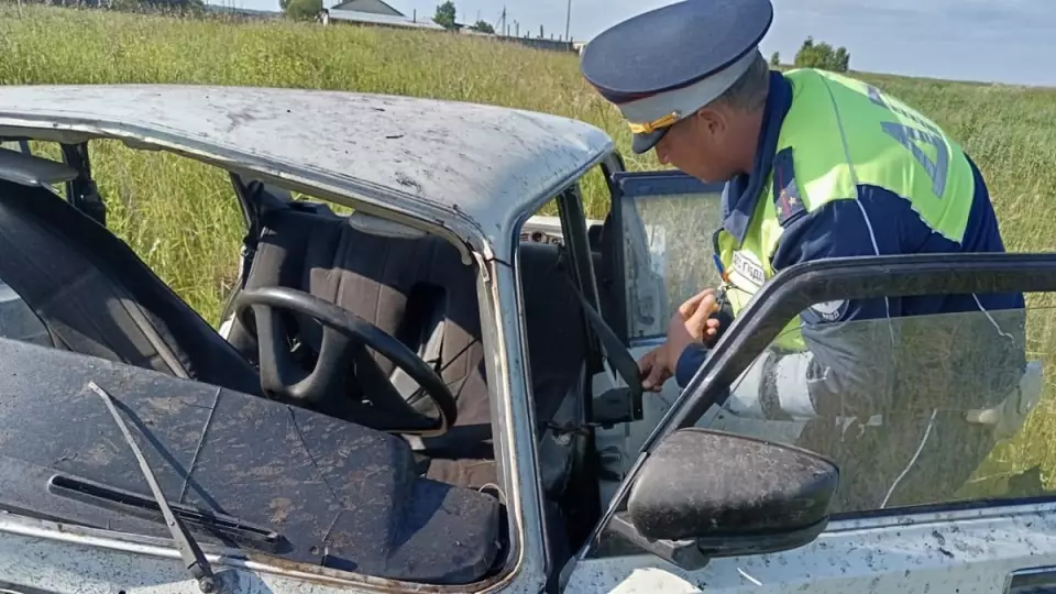 Пьяный водитель ВАЗ устроил ДТП во время погони ДПС