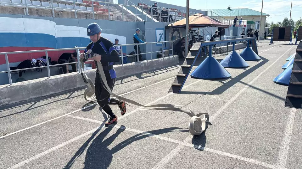 Отряд из Горноуральска – лучший в пожарно-спасательном спорте