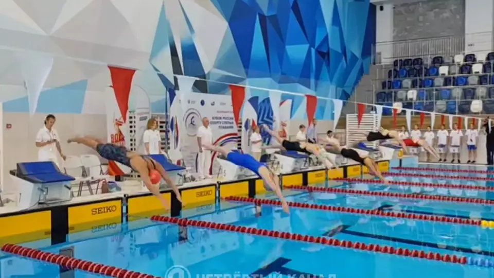 Слепые пловцы бьют рекорды на Кубке России в Екатеринбурге!