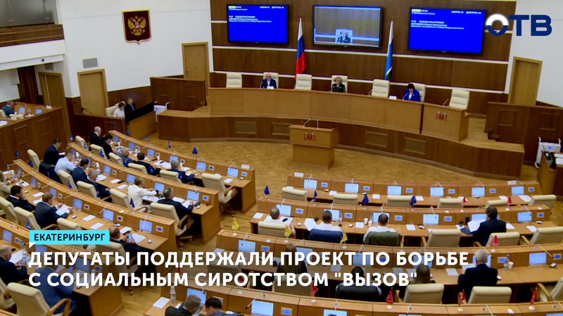 Депутаты поддержали проект по борьбе с социальным сиротством «Вызов»