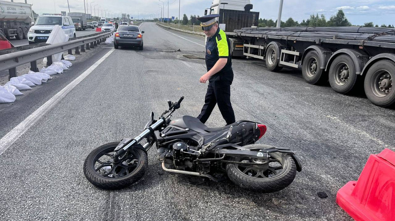 Под Камышловом в ДТП погиб мотоциклист