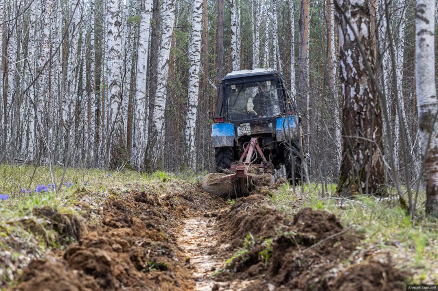 В Свердловской области создали более 4 тысяч километров противопожарных барьеров