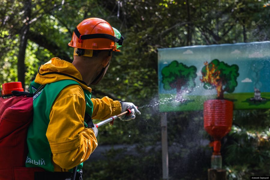 Лучшего лесного пожарного выбрали на Урале