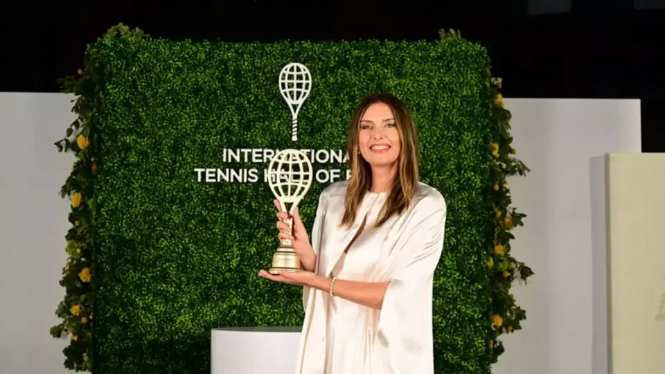 Мария Шарапова официально вошла в Зал теннисной славы
