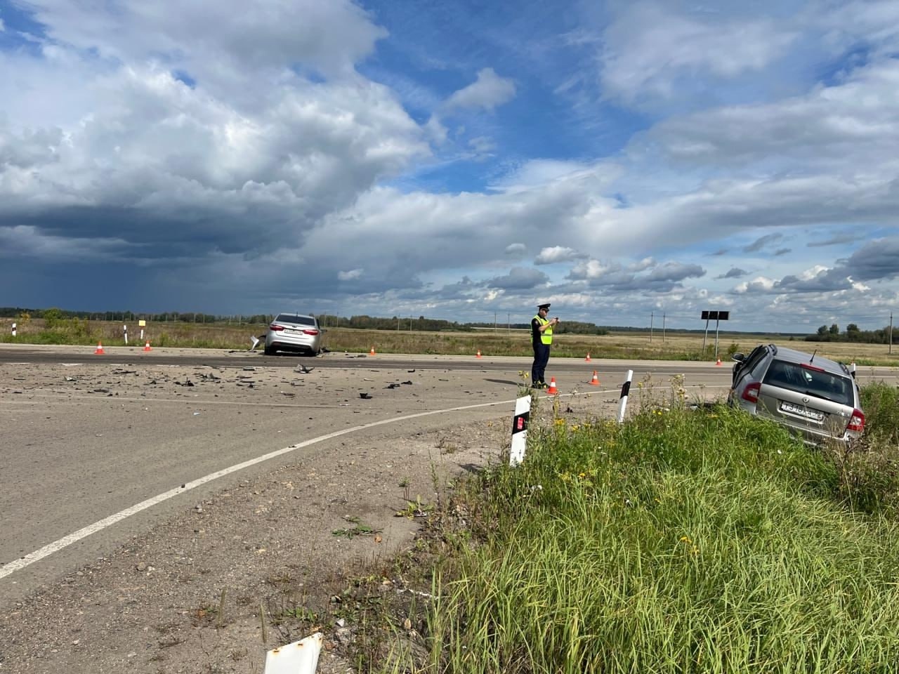 Три человека пострадали в ДТП на трассе Екатеринбург-Шадринск-Курган