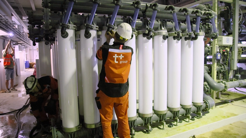 Энергетики «Т Плюс» устанавливают новые фильтры на Нижнетуринской ГРЭС