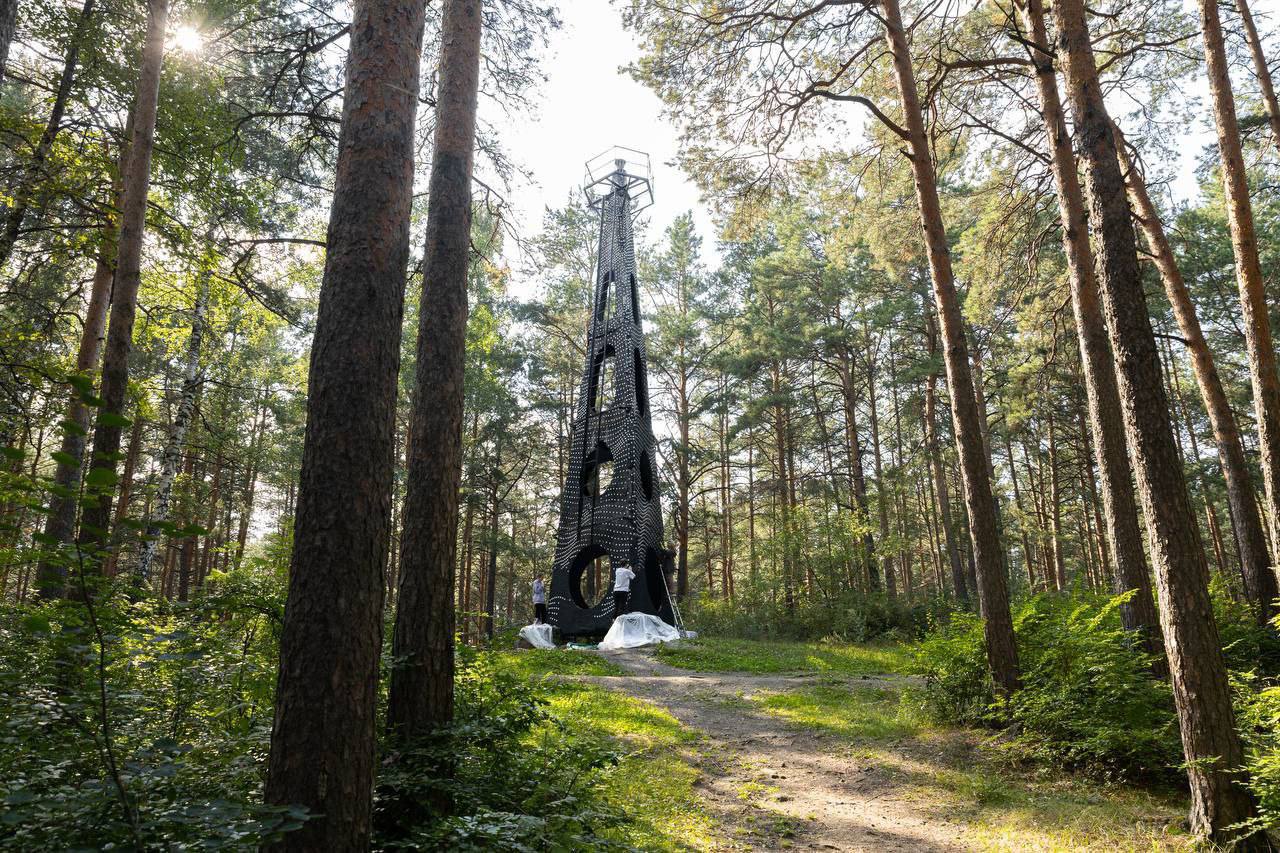 В Шарташском лесопарке восстановили «Радио» Яна Посадского