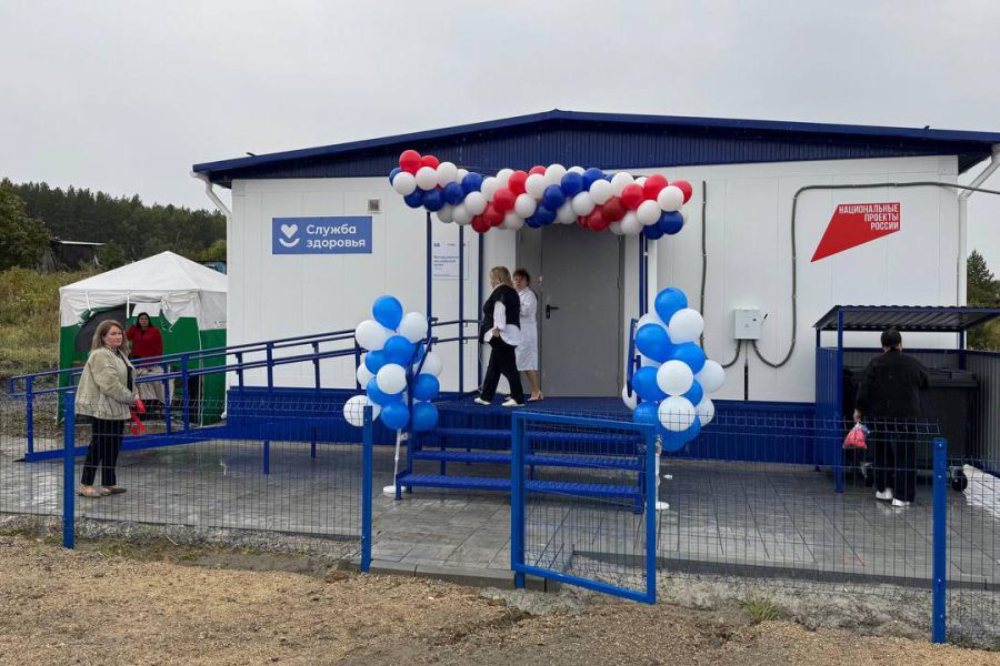 9 новых фельдшерско-акушерских пунктов установили в Ирбитском районе