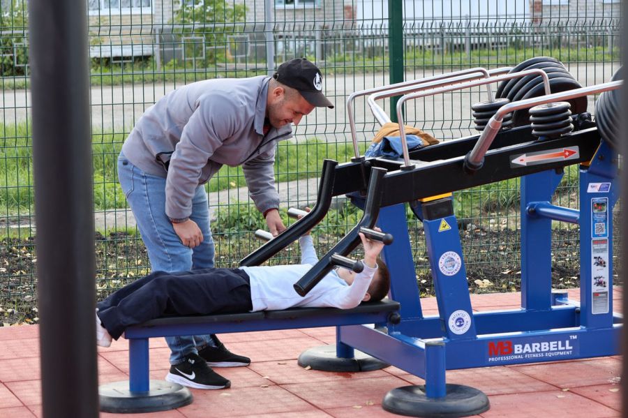 Новую спортплощадку открыли в Пышминском муниципальном округе