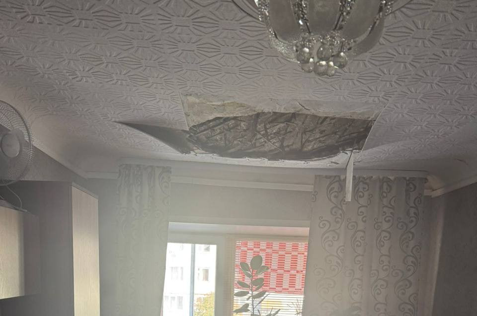 В Серове прокуратура проверяет обрушение потолка после капремонта