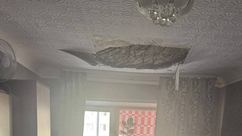 В Серове прокуратура проверяет обрушение потолка после капремонта