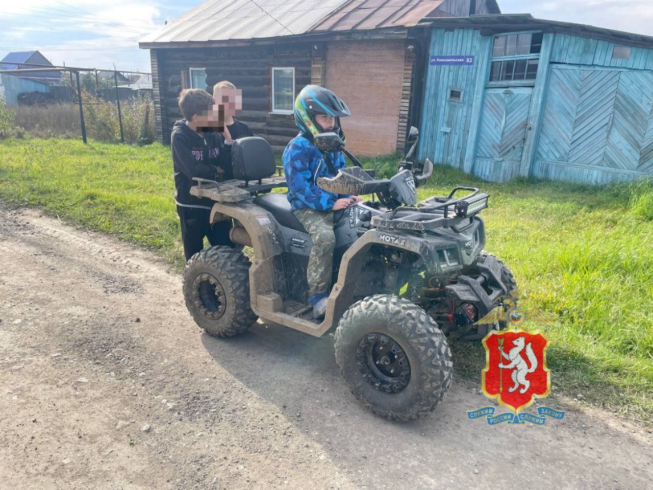 11-летнего ребенка за рулем квадроцикла остановили в Алапаевске