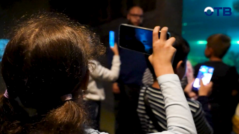 Рыбы-клоуны, акулы и скаты: школьники из Арамиля отправились в океанариум с «Верным отличником»