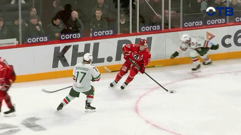 "Автомобилист" обыграл "Ак Барс" со счетом 4:1