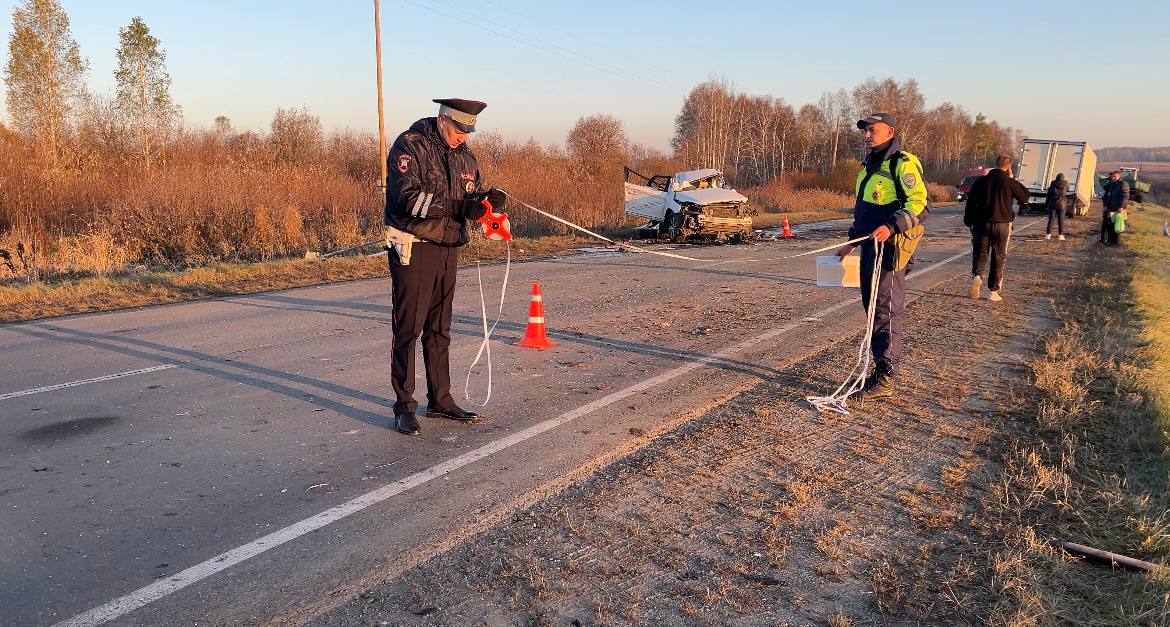 Смертельное ДТП под Камышловом: погиб водитель иномарки, второй госпитализирован