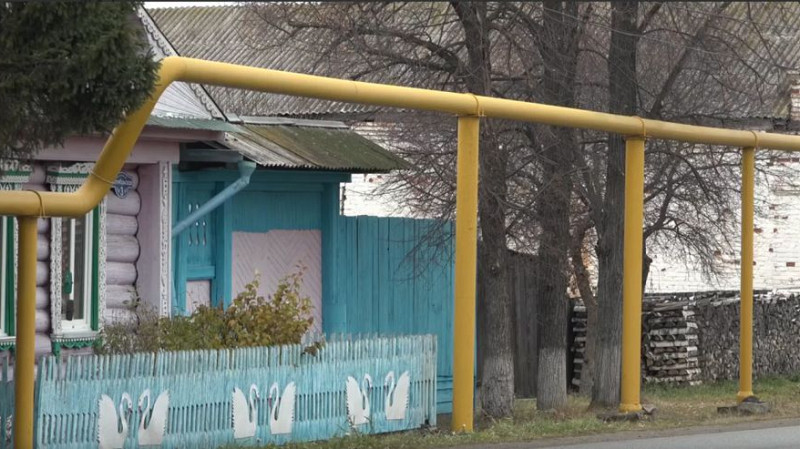 Новый газопровод запущен в селе Конёво по поручению губернатора