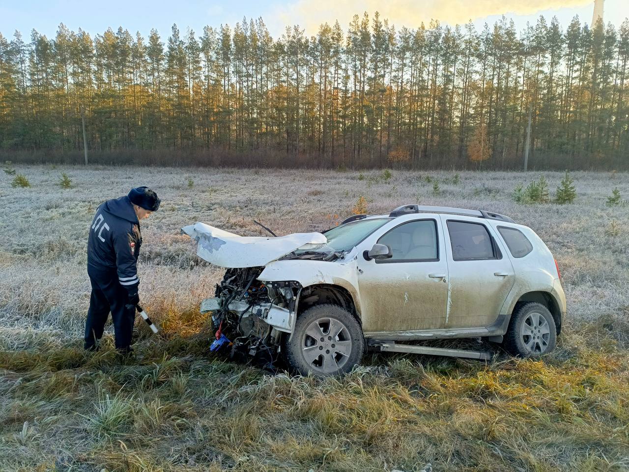 Водитель погиб в лобовом столкновении в Богдановичском районе