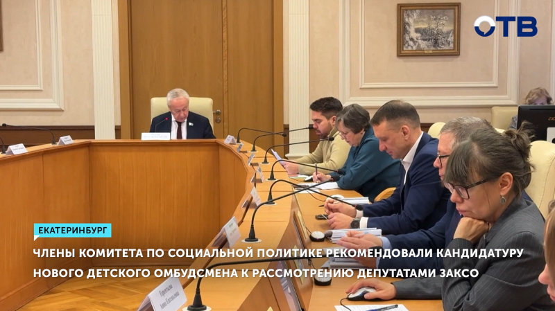 Члены комитета по соцполитике рекомендовали кандидатуру нового детского омбудсмена к рассмотрению депутатами ЗакСо