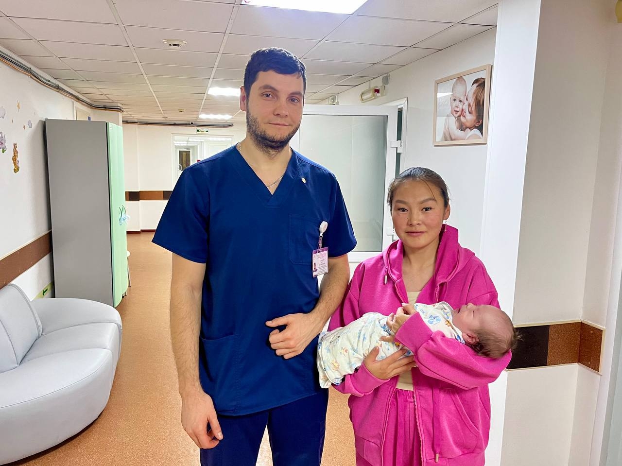 Врачи спасли новорождённого с четырьмя пороками сердца