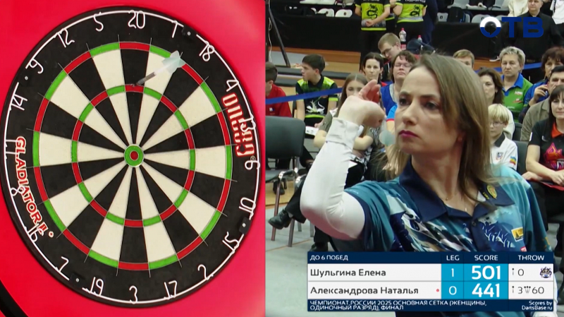 Свердловчане лидируют в медальном зачете на чемпионате России по дартсу