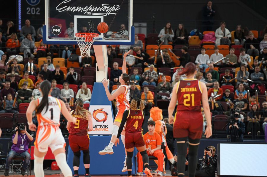 Свердловские баскетболистки в пятый раз выиграли Суперкубок России