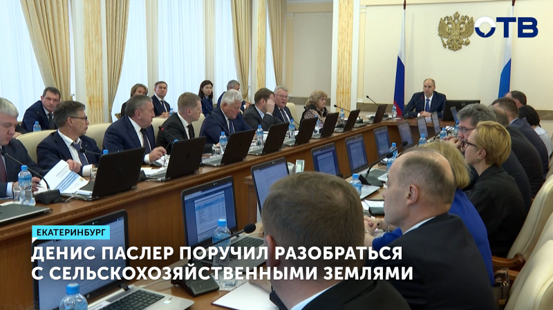 Денис Паслер поручил разобраться с сельскохозяйственными землями