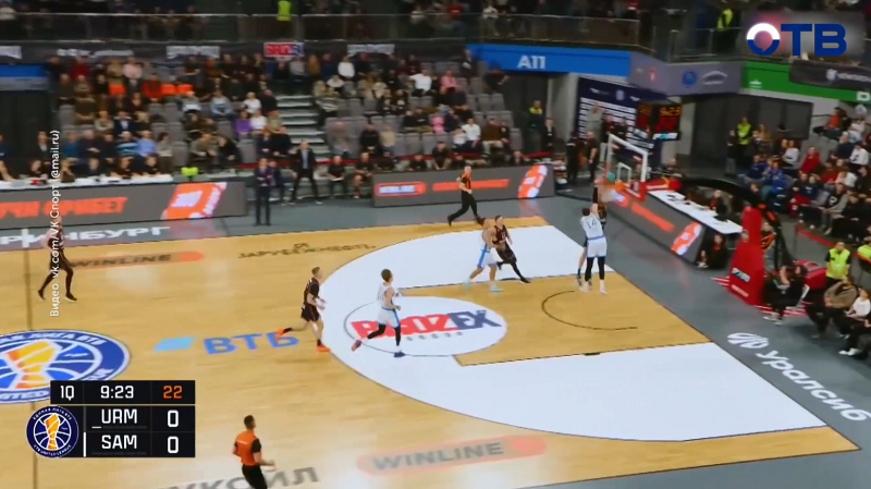 Уралмаш одержал победу над Самарой со счетом 79:72
