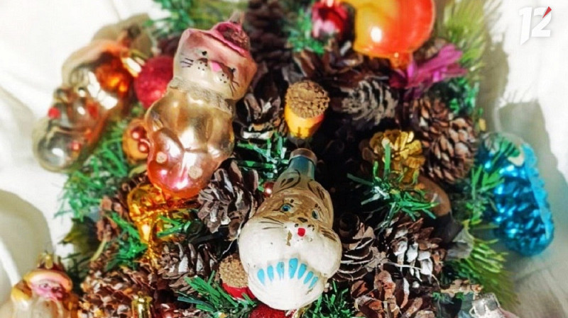 Винтажные советские ёлочные игрушки продают за миллионы рублей