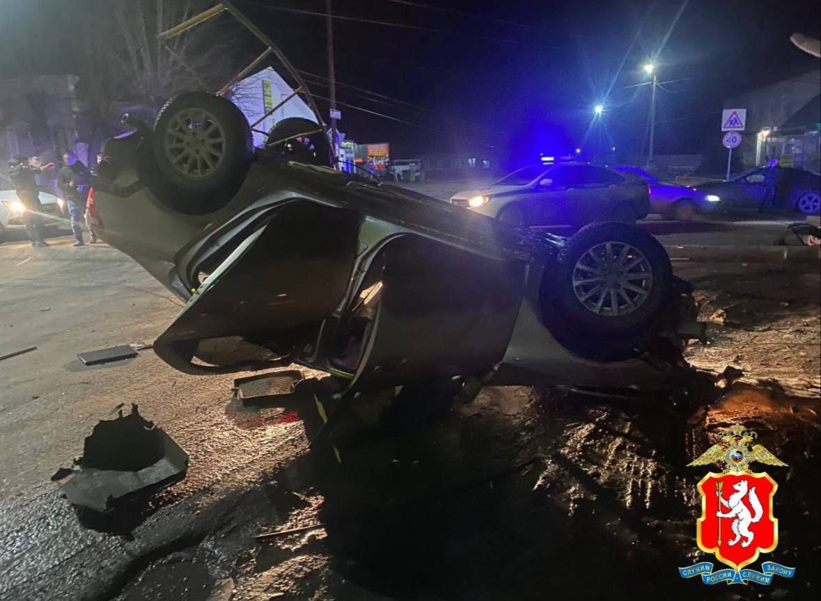 Водитель в Тугулыме устроил ДТП при попытке скрыться от ДПС