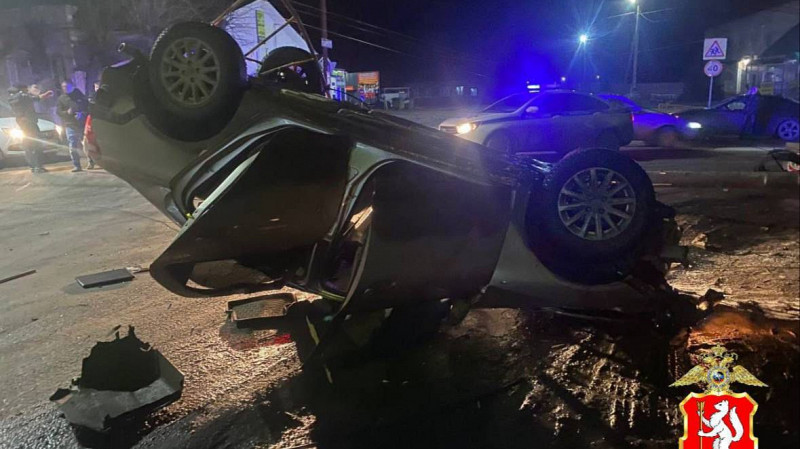 Водитель в Тугулыме устроил ДТП при попытке скрыться от ДПС