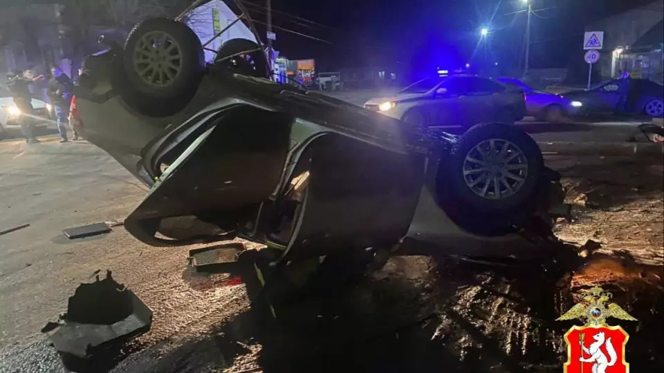 Водитель в Тугулыме устроил ДТП при попытке скрыться от ДПС