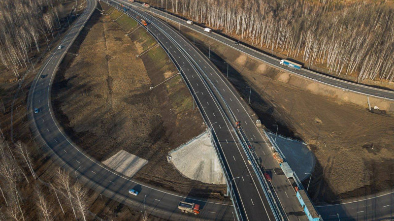 Открыт новый 17-километровый участок трассы Екатеринбург — Тюмень